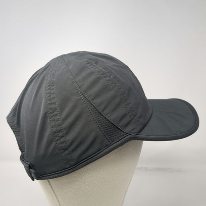 Adidas Baseball Cap Gray One Size Strapback Aeroready Performance Running Hat