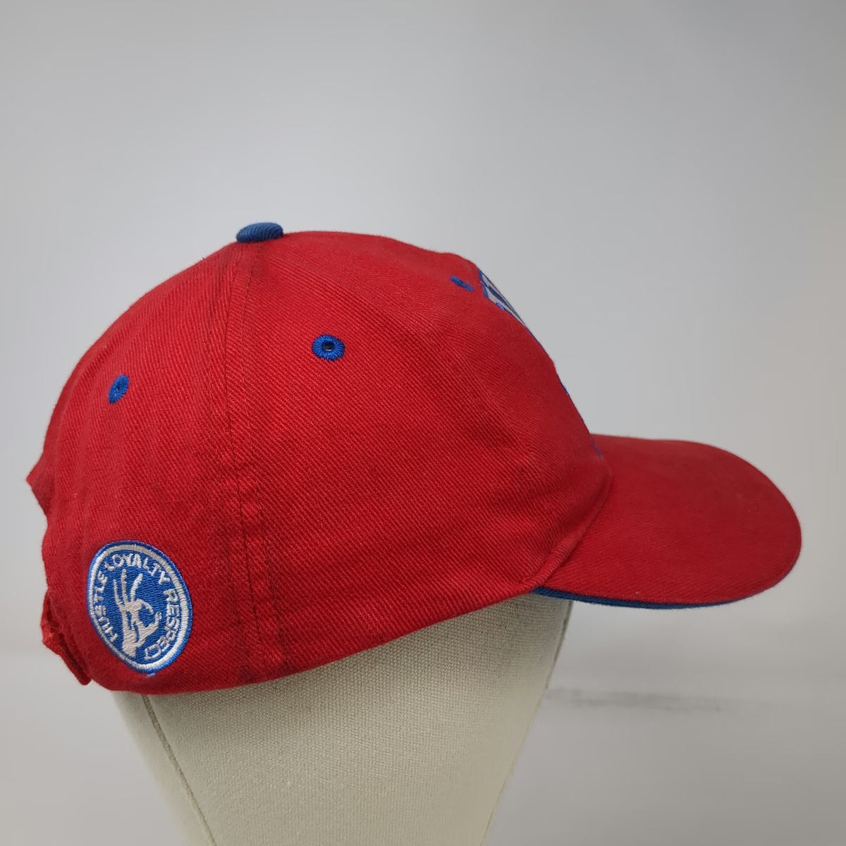 WWE Baseball Cap Red One Size John Cena You Cant See Me Hustle Loyalty Hat