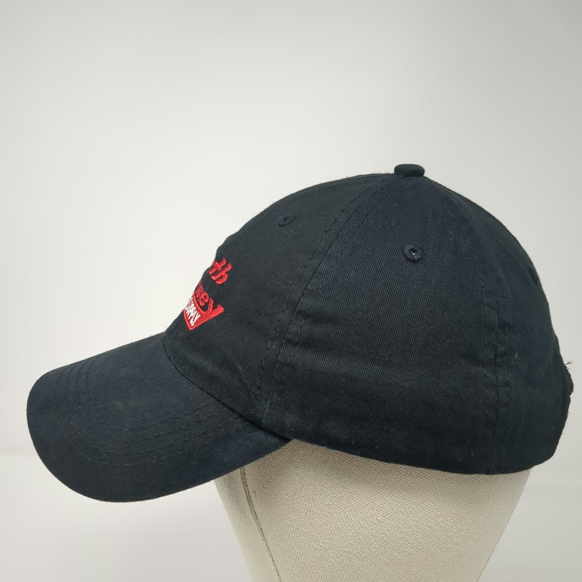 South Jersey Welding Supply Baseball Cap Black One Size Strapback Cotton Hat
