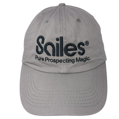 Sailes Pure Prospecting Magic Strapback Baseball Cap Gray One Size Adjustable