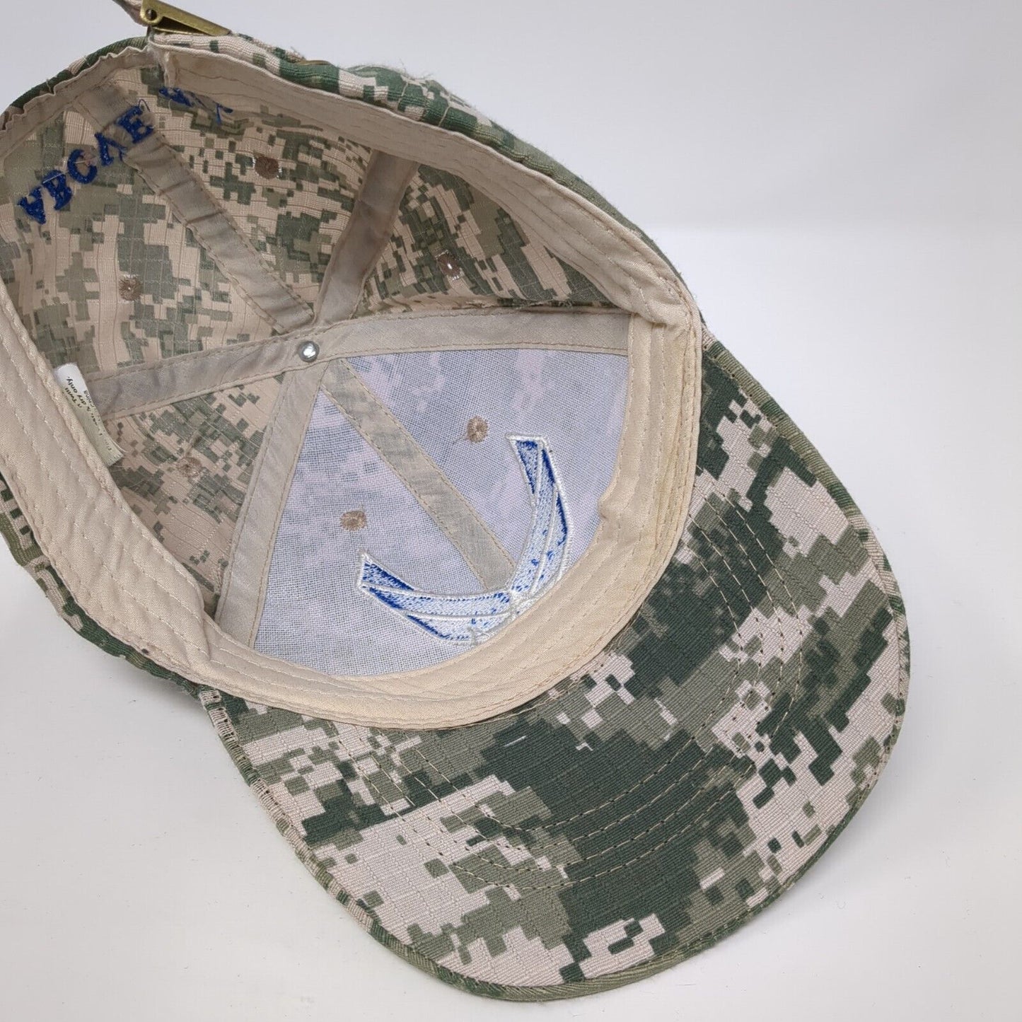 U.S.A.F. Above All Slideback Hat Digital Camo One Size Adjustable