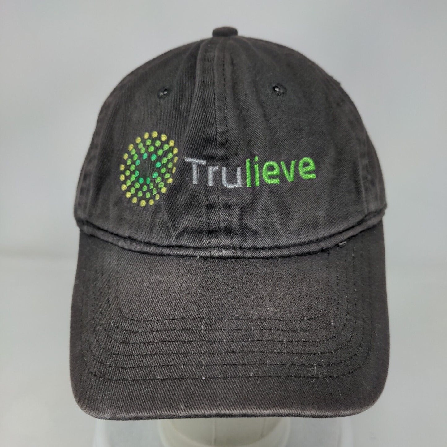Trulieve Slideback Hat Black One Size Solid Embroidered Port & Company