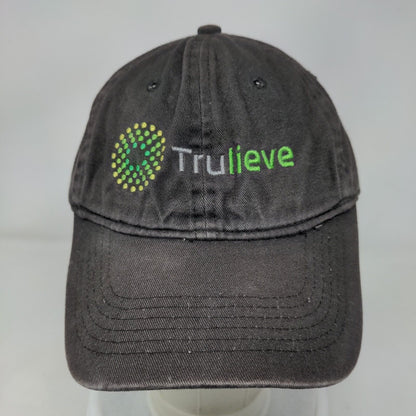 Trulieve Slideback Hat Black One Size Solid Embroidered Port & Company
