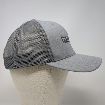 Team 365 Freedom Energy Logistics Gray Trucker Hat One Size Mesh Snapback