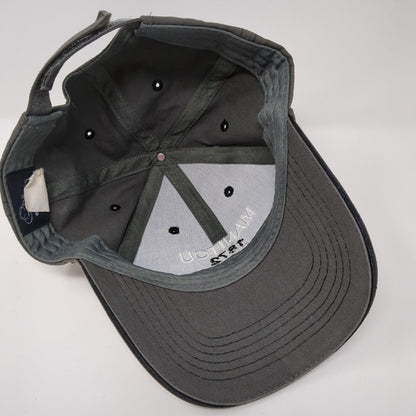 Manitou Spring 1872 Strapback Hat Gray One Size Adjustable Embroidered Jhats
