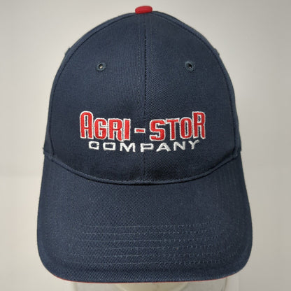 Agri-Stor Company Strapback Hat Blue One Size Adjustable Embroidered Richardson