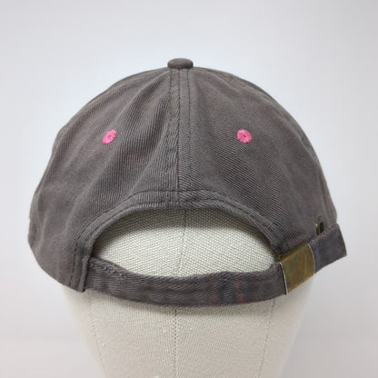 Pure Waitomo New Zealand Slideback Hat Brown One Size Adjustable Embroidered