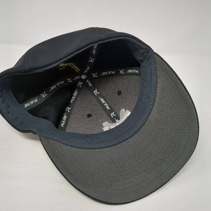 FBI Fitted Baseball Cap Black S/M Lightweight Embroidered Pulse PTS20 Richardson