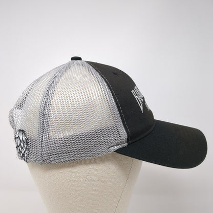 Barbarian Brewing Snapback Trucker Hat Black One Size Adjustable Embroidered