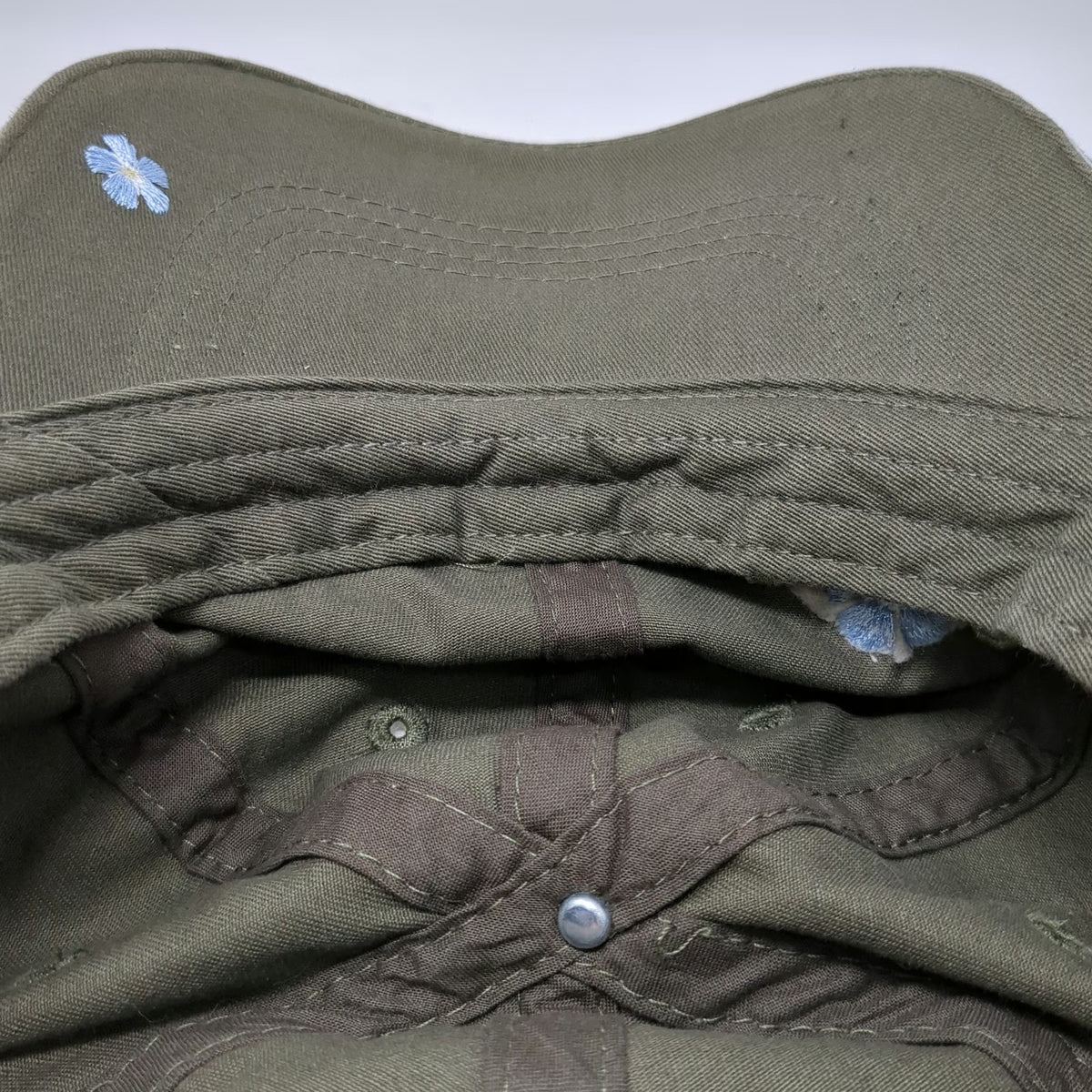 Arctic Circle Enterprises LLC Baseball Cap Green OSFM Alaska Floral Flower Hat