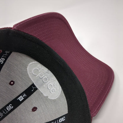 Choice Transportation Fitted Trucker Hat Red S/M Mesh Back 39Thirty New Era