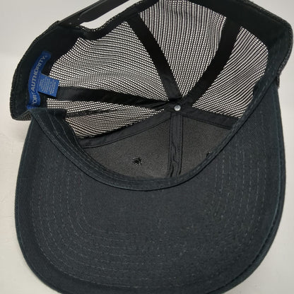 Port Authority Trucker Hat Black One Size Harvey Windows Doors Mesh Snapback