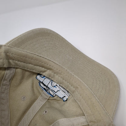 Havana Cuba Strapback Hat Tan OS Adjustable Embroidered DMR Classic Headwear