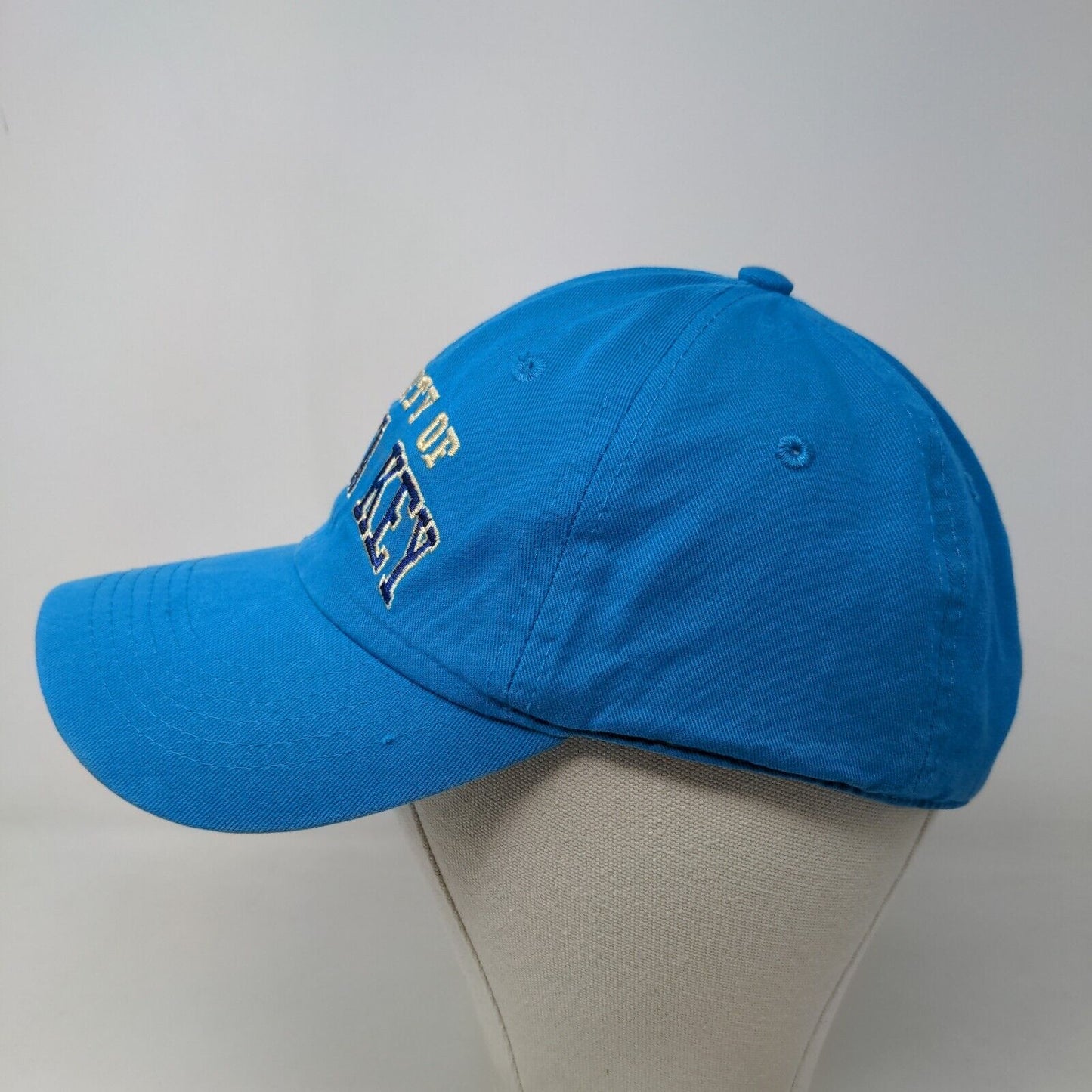 Unbranded Men's Strapback Hat Blue Adjustable Embroidered Siesta Key Logo