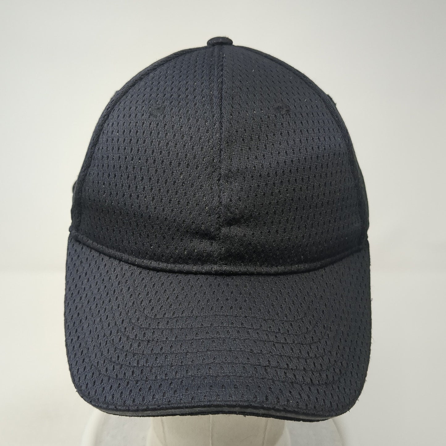 Chef Works Slideback Hat Black One Size Adjustable Solid Mesh Blank