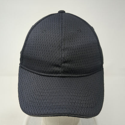 Chef Works Slideback Hat Black One Size Adjustable Solid Mesh Blank