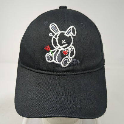 BKYS Baseball Cap Hat Black One Size Lucky Charm Rabbit Red Underbrim Graphic