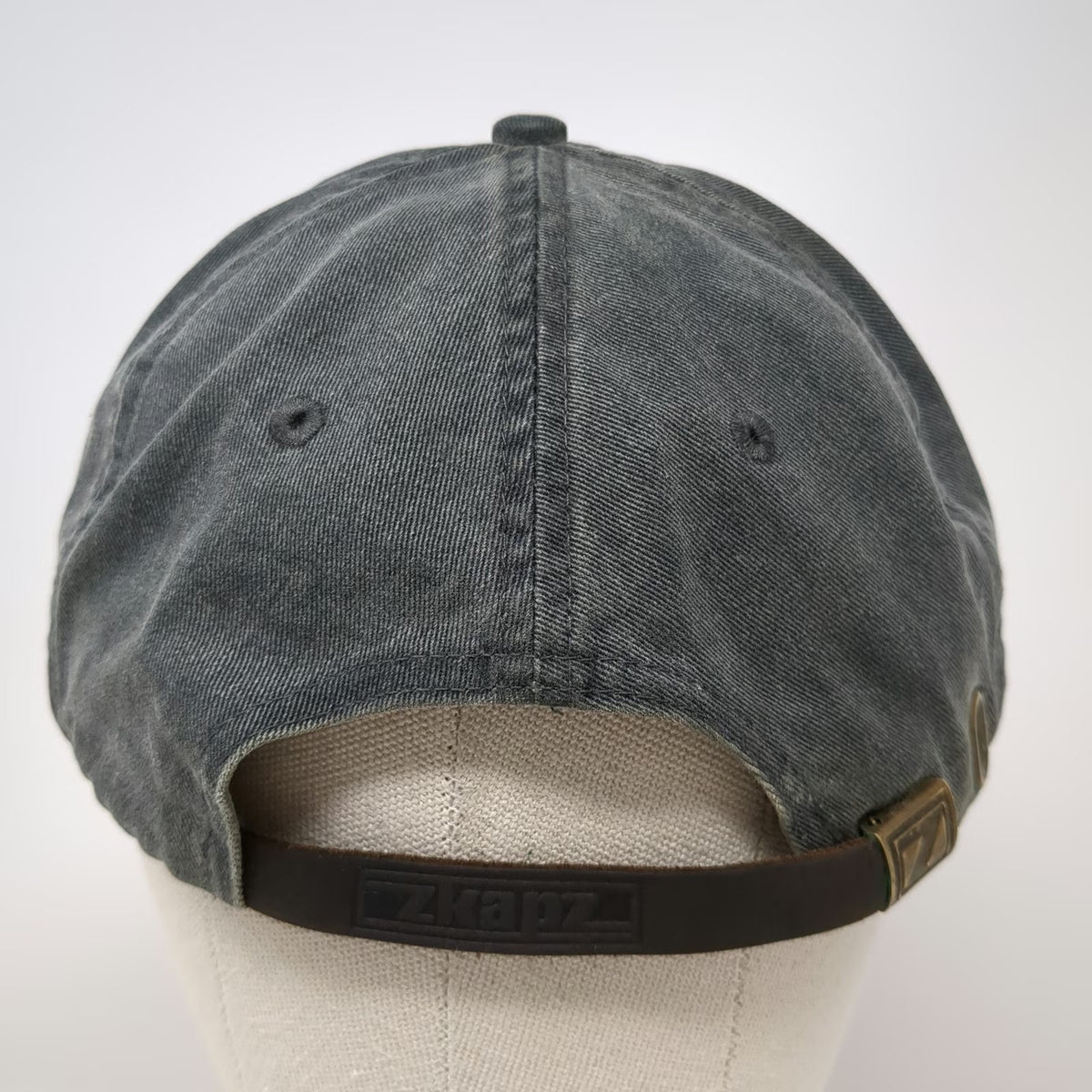 Zkapz Baseball Cap Gray One Size Telluride Snowsnakes Slideback Cotton Hat