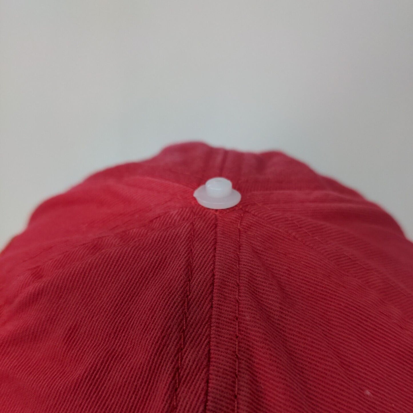 Ray-Ban Slideback Hat Red One Size Adjustable Embroidered Vented Holes