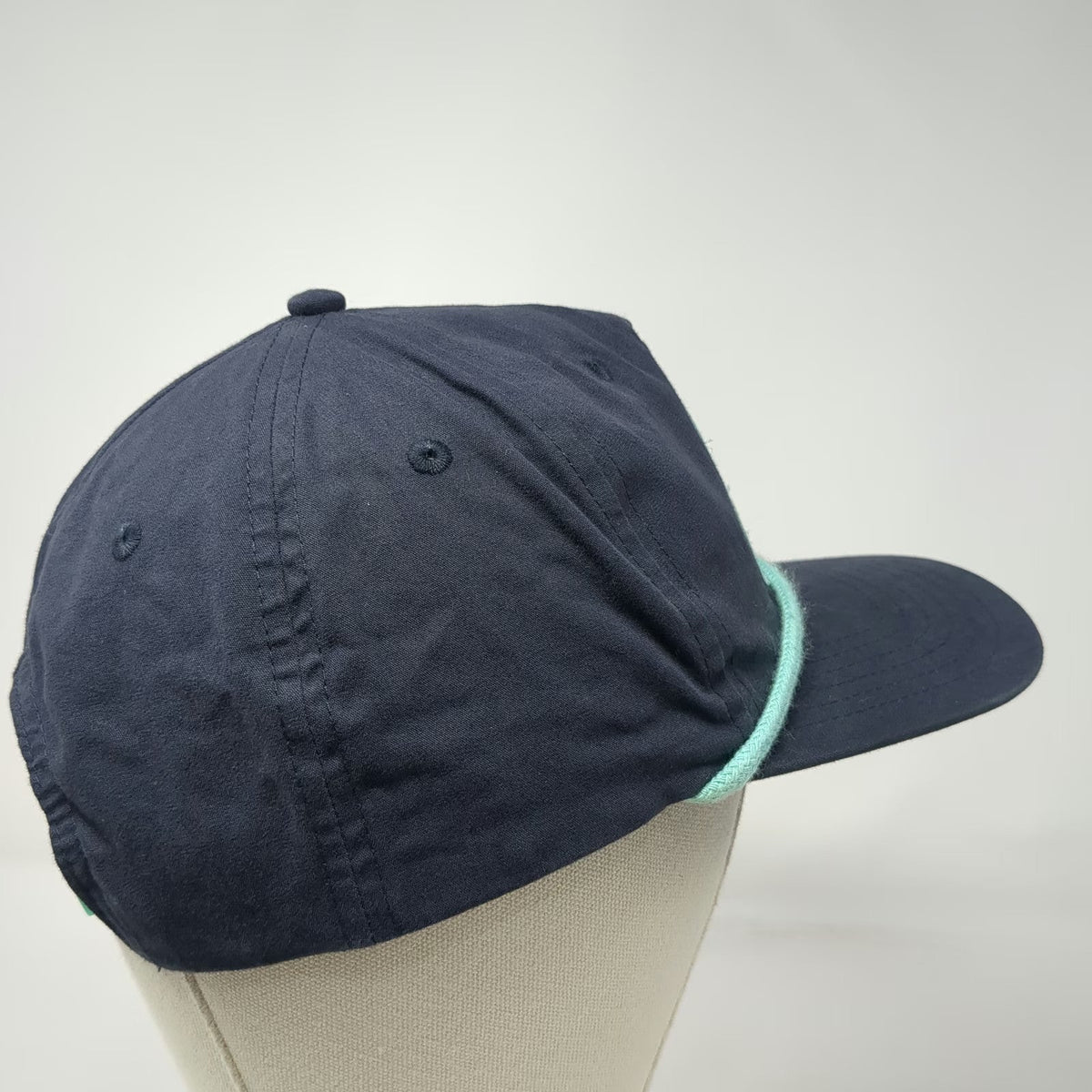 Big Accessories 5 Panel Blue One Size Island Fish Company Marlin Rope Hat