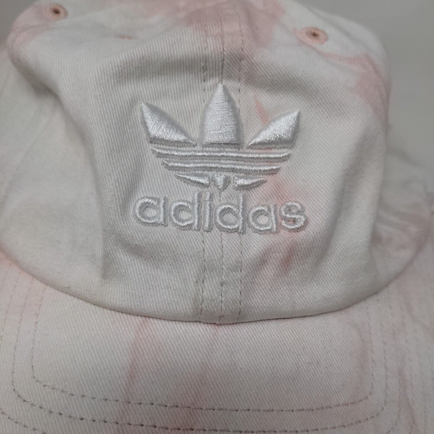 Adidas Slideback Hat Multicolor One Size Adjustable Embroidered Tie Dye Cotton