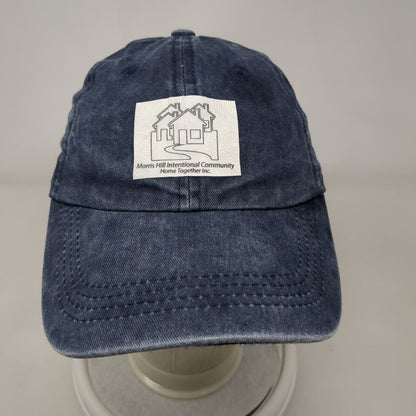 Morris Hill Intentional Community Home Together Inc Slideback Hat Blue OSFA