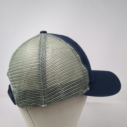 Sportsman Baseball Cap Blue One Size Moto Stuff USA Mesh Back Strapback Hat