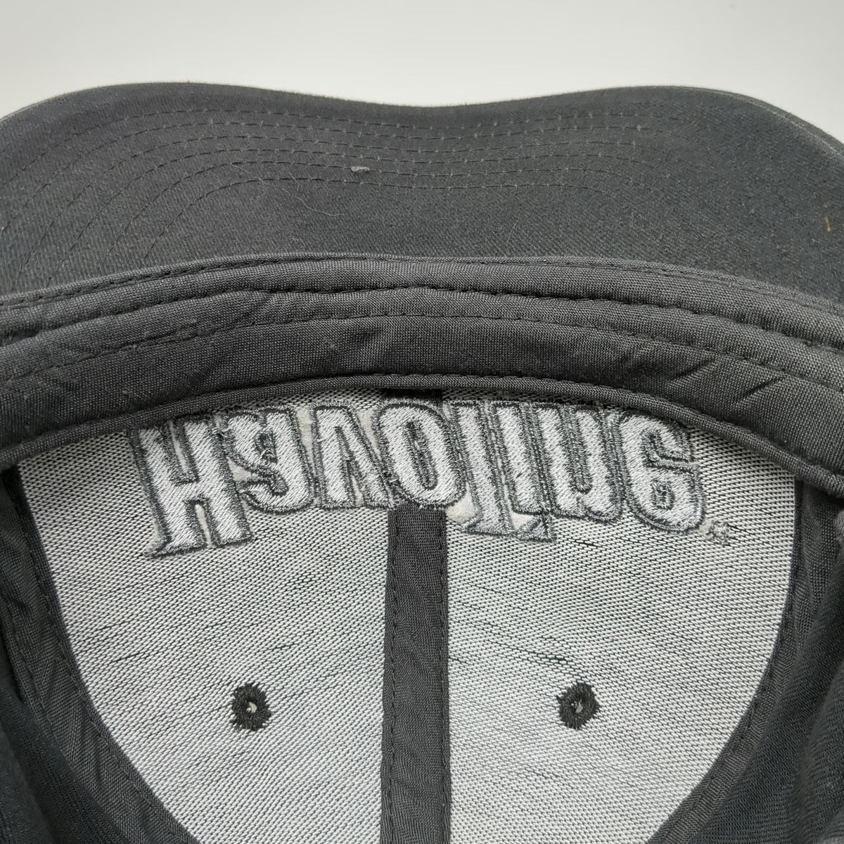 Havoline Gray Baseball Cap One Size Strapback Embroidered Racing Oil Logo Hat