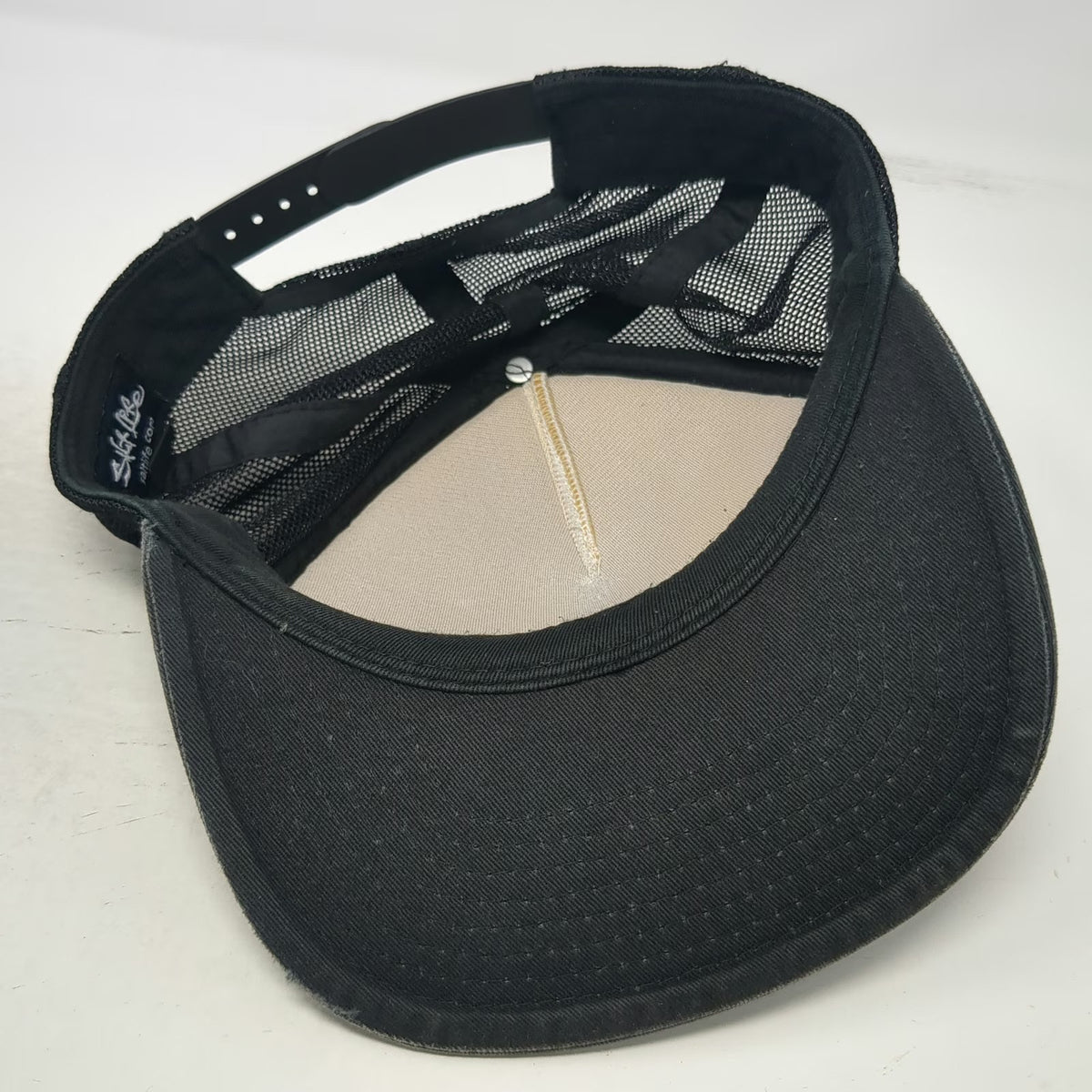 Salt Life Trucker Hat Black White Red Orange Yellow One Size Mesh Foam Snapback