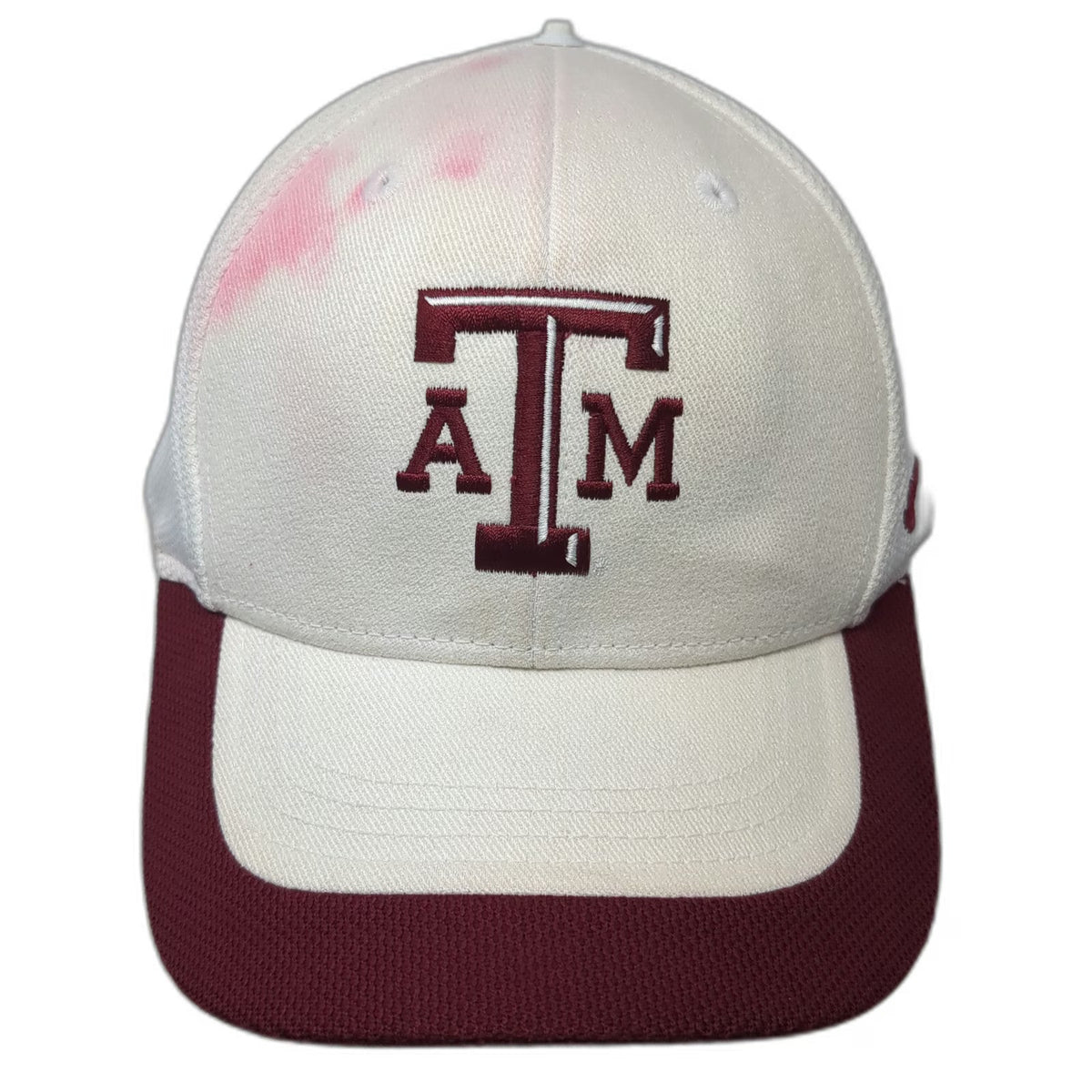 Nike Texas A&M Aggies NCAA Cap White Red One Size Dri-FIT Strapback Mesh Hat ATM