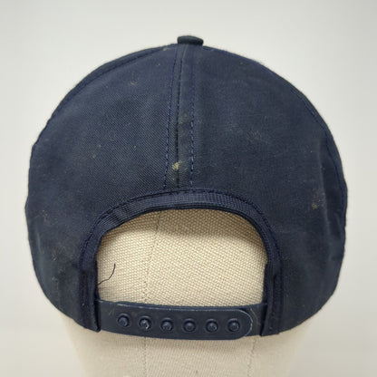 Albertsons Snapback Hat Blue One Size Adjustable Embroidered Cintas