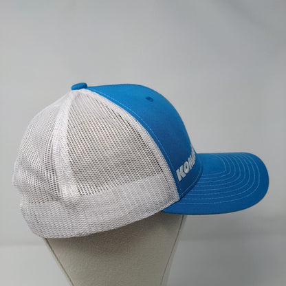 Komatsu Snapback Trucker Hat Blue OSFA Adjustable Mesh Back 6 Panel Richardson