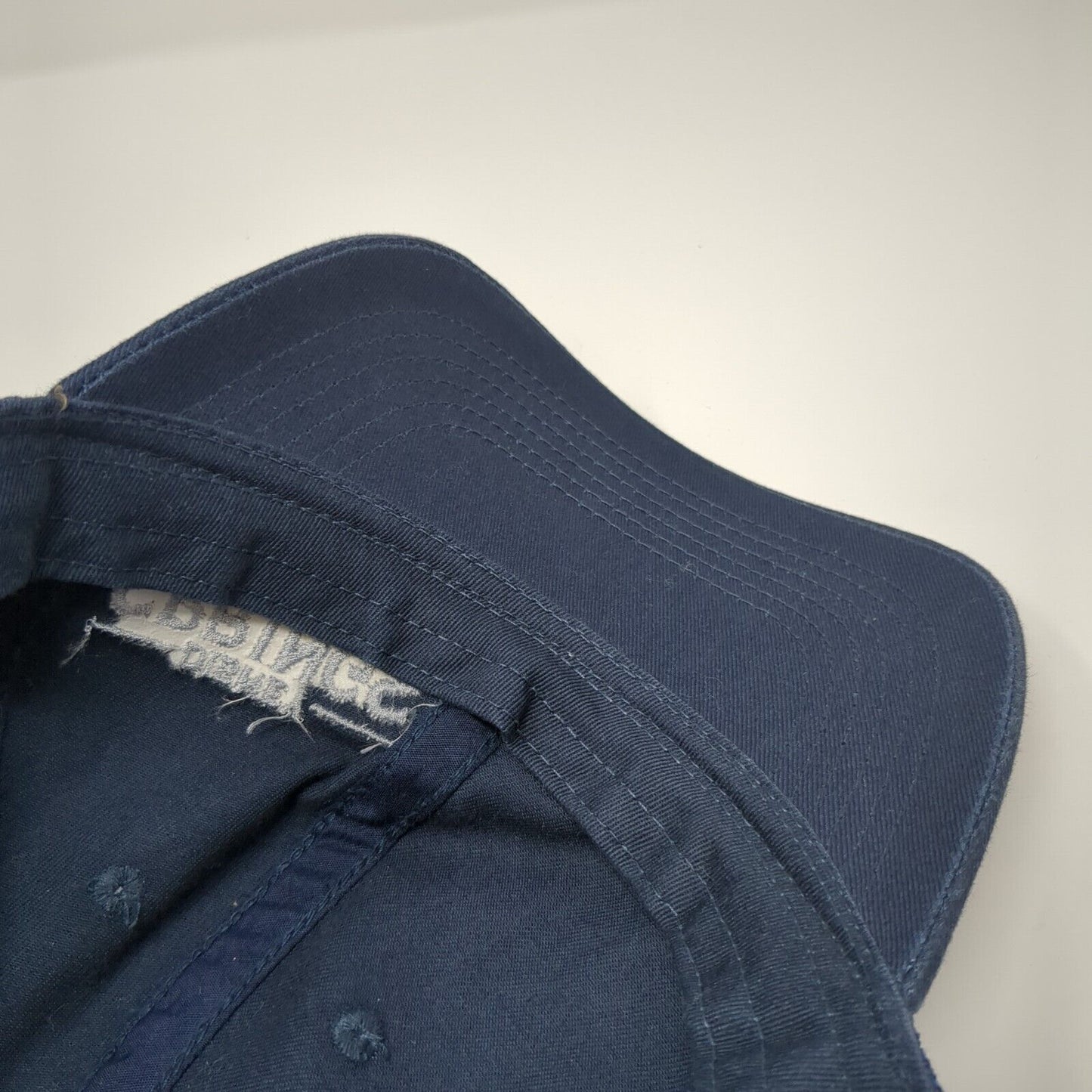 Disney Springs Strapback Trucker Hat Blue One Size Mesh Back Outdoor