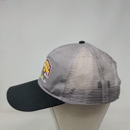 The Little Boy Lewis Lizzy Long Show Snapback Trucker Hat Gray OSFM Mesh Back