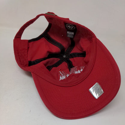 '47 Men's Slideback Hat Red Size OSFA Embroidered Super Bowl LV Logo