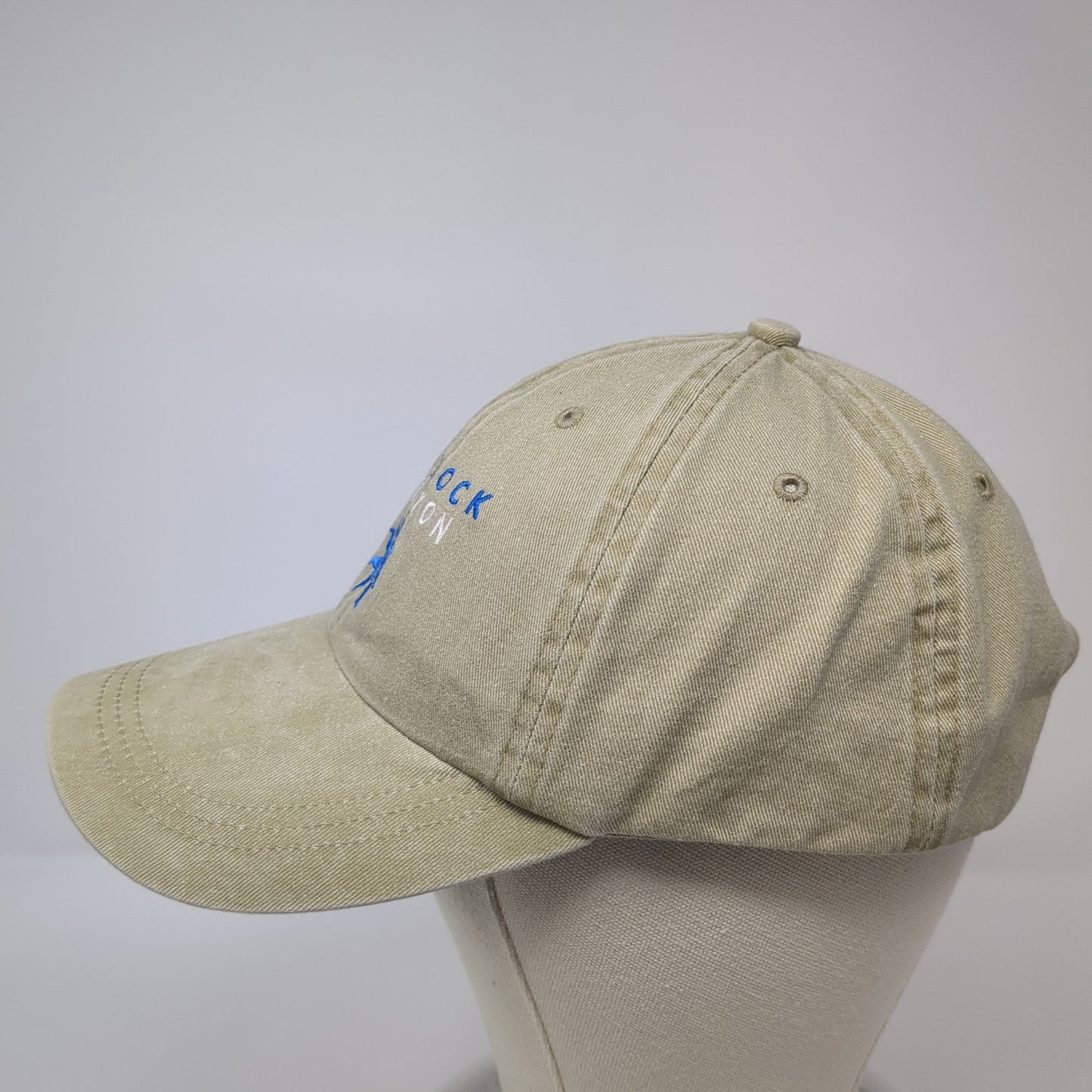 Red Rock Canyon Slideback Baseball Cap Brown One Size Adjustable Embroidered