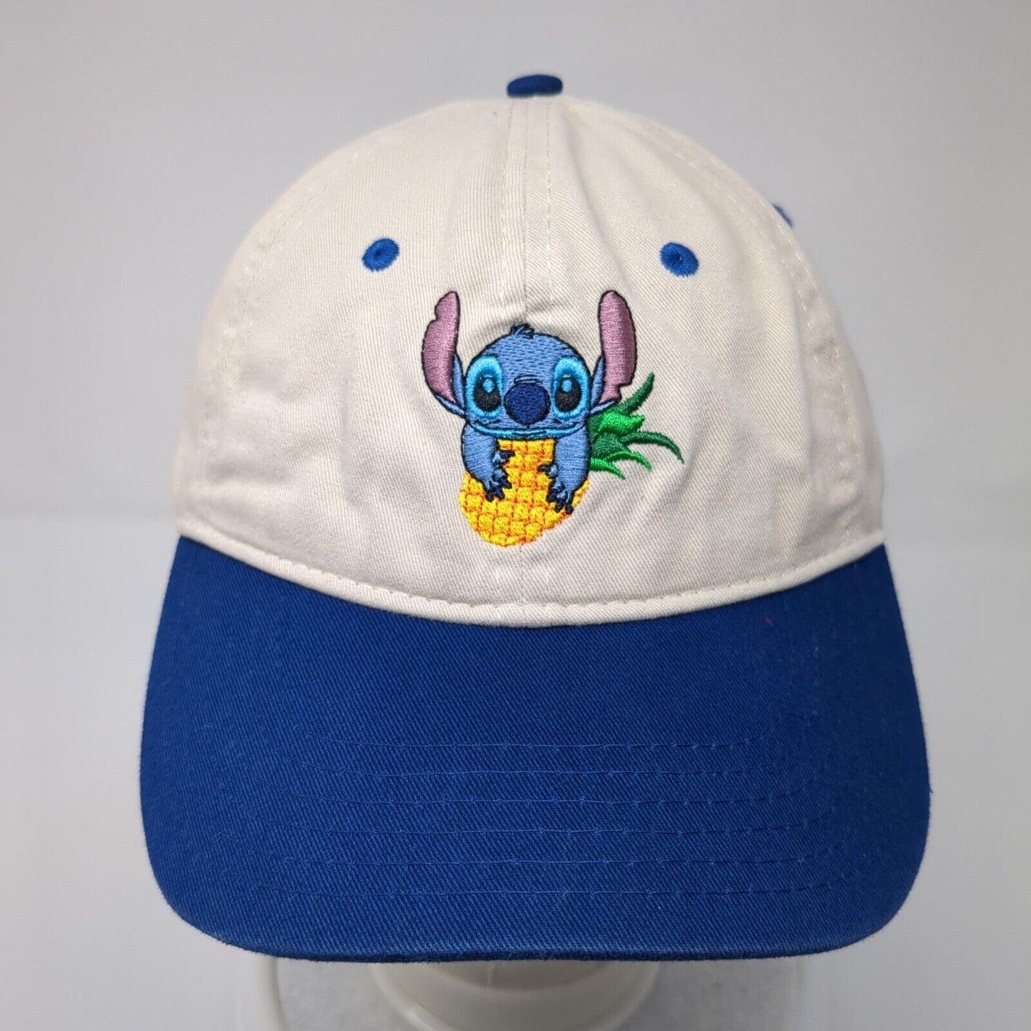 Stitch Pineapple Slideback Hat Multicolor One Size Adjustable Disney