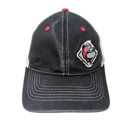 Sockeye Brewing Snapback Mesh Back Trucker Hat Black One Size Colorblock