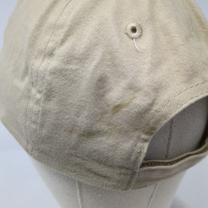 Dan Wiebold Ford Strapback Hat Tan OSFM Adjustable Embroidered Otto