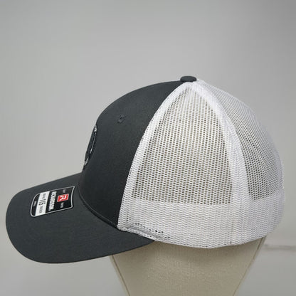 Richardson Trucker Hat Gray White S City Of Glenns Ferry Mesh Back Snapback