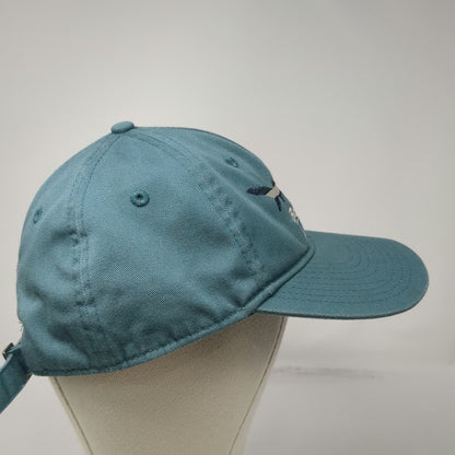 Gear Baseball Cap Blue One Size Slideback Hat Beaches Turks & Caicos Shark