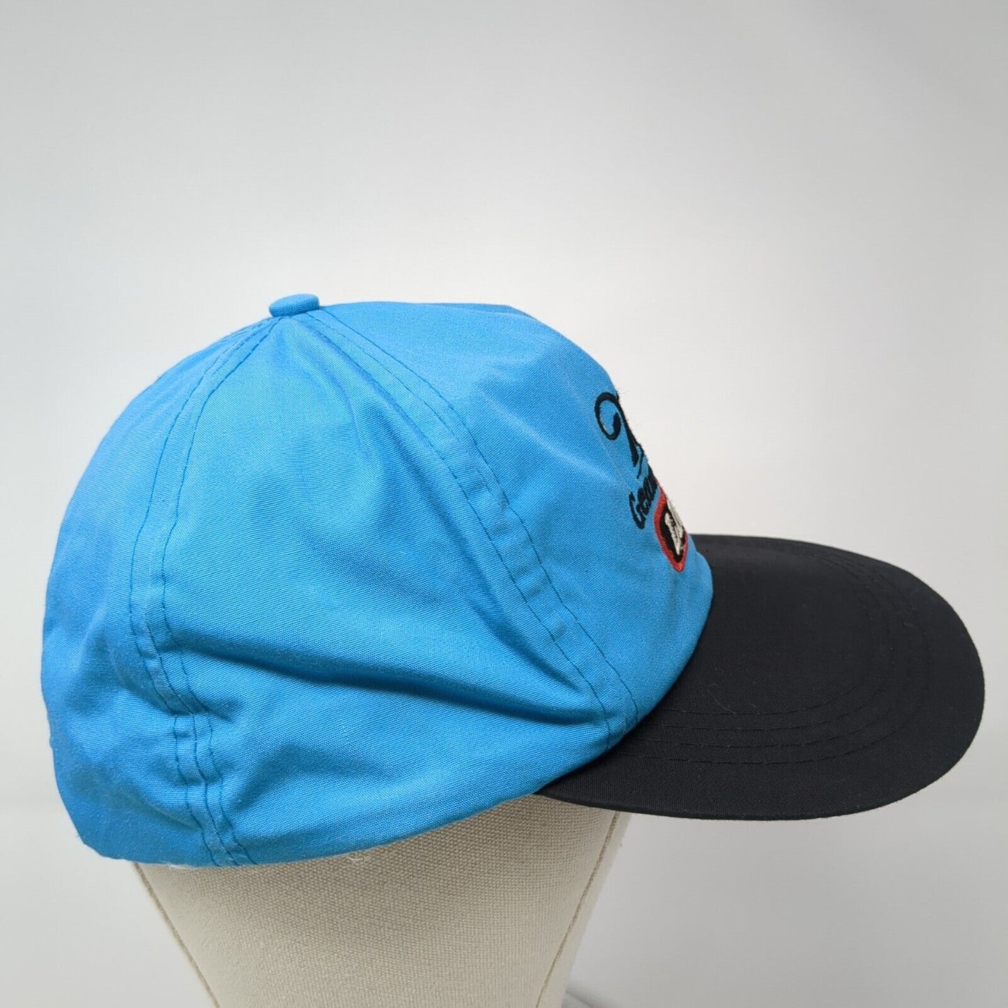Miller Genuine Draft Light Snapback Hat Blue One Size Colorblock