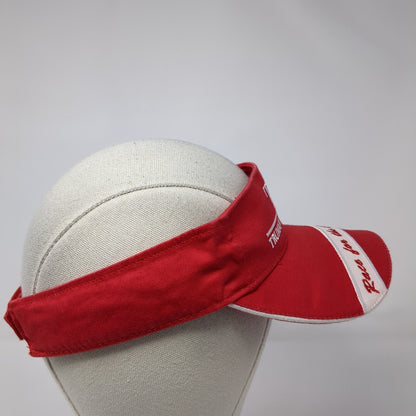 Truman Medical Centers Race For The Cure 2003 Sun Visor Hat Red OS Adjustable