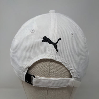 Moon Golf Junior Tour Strapback Hat White OSFA Adjustable Embroidered PUMA Golf