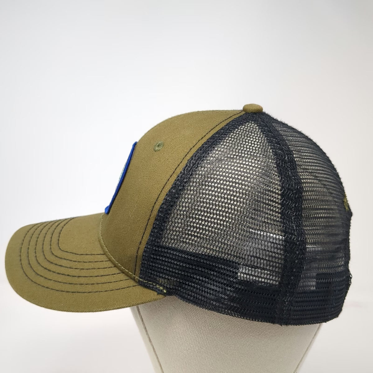 McMenamins Terminator Stout Trucker Hat Green One Size Mesh Snapback Beer Logo