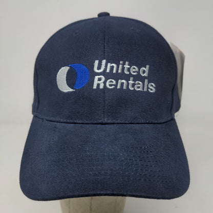 Collegiate USA Men's Strapback Hat Blue Embroidered United Rentals Logo W/Tags