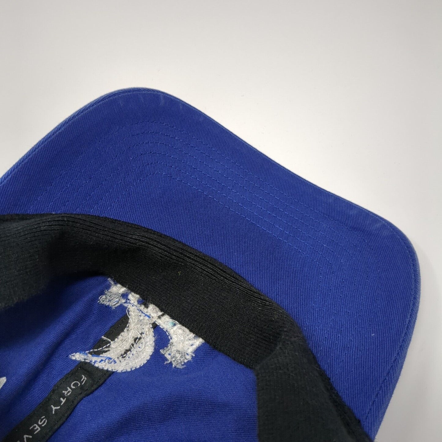 2015 U.S. Open Chambers Bay Fitted Mesh Back Hat Blue One Size Stretch