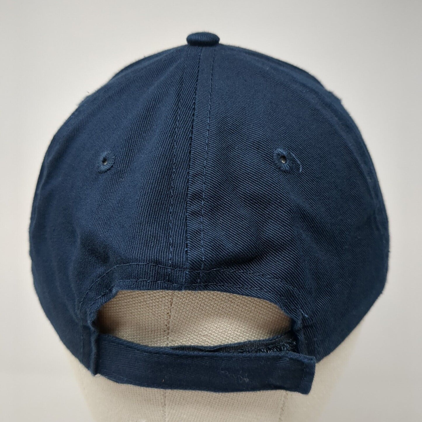 Landings at Spirit Golf Club Strapback Hat Blue One Size Port & Company