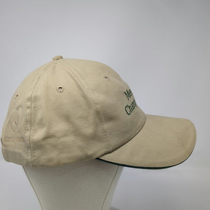 Texace Mercedes Championships Baseball Cap Beige Green One Size Made in USA Hat