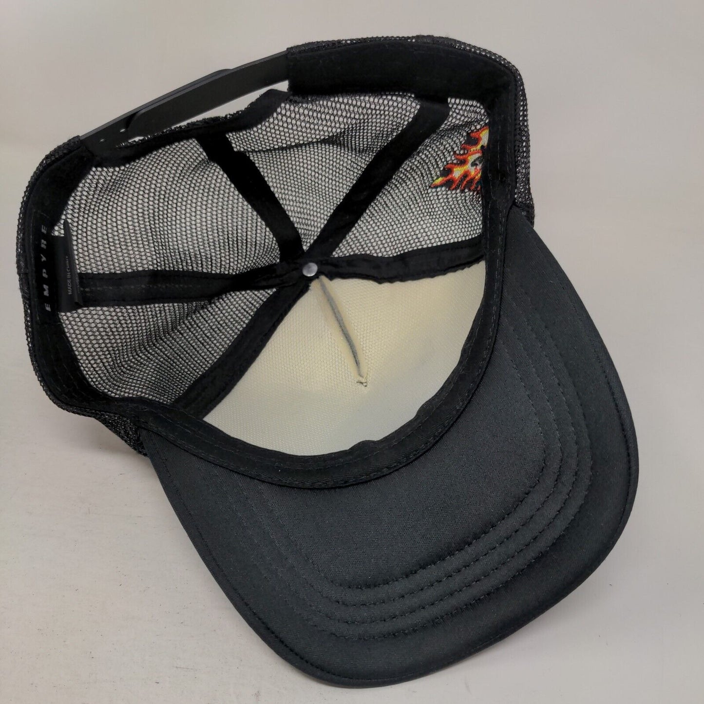 Empyre Fly High Skull Snapback Mesh Back Trucker Hat Multi One Size Bling